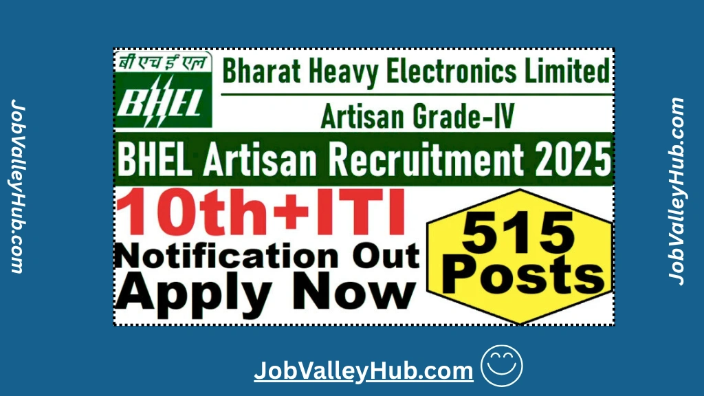 BHEL Artisan Recruitment 2025