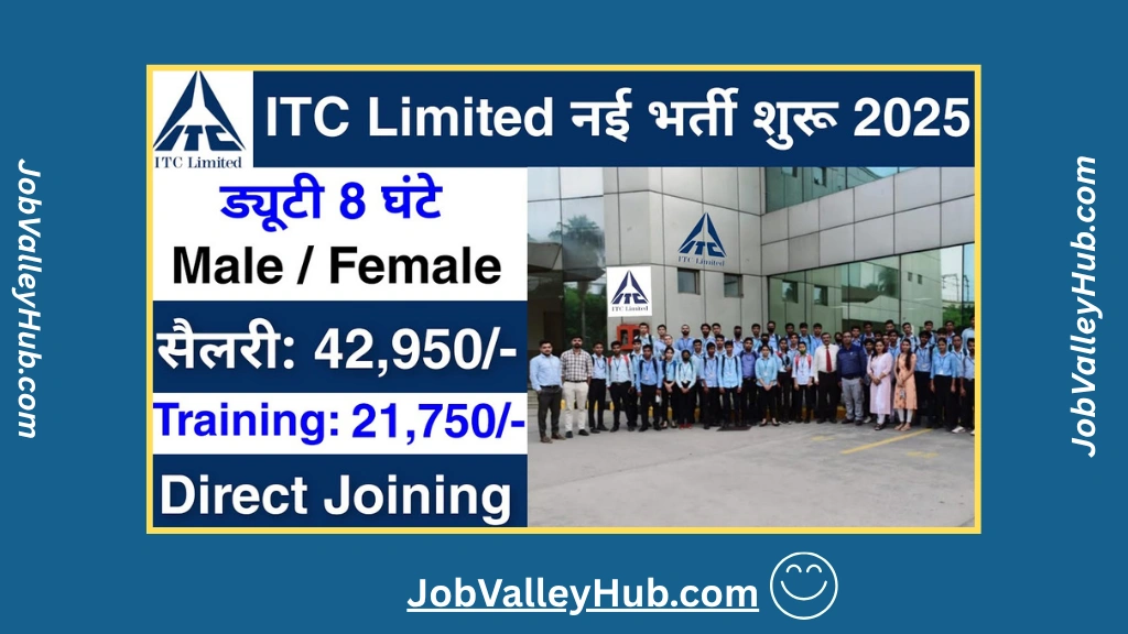 ITC Limited Recruitment 2025