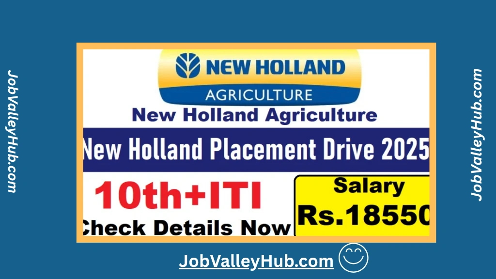 New Holland Placement Drive 2025
