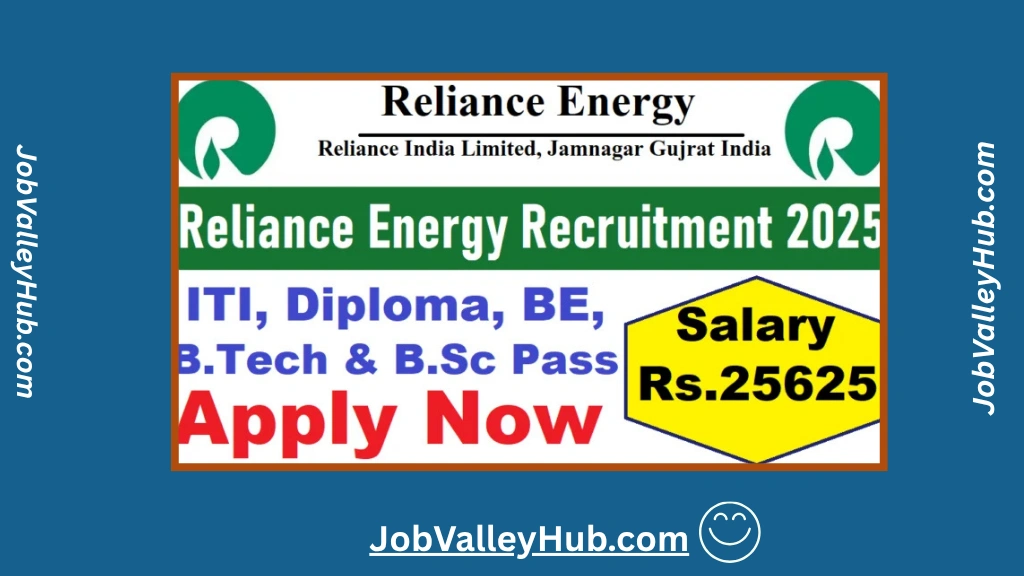 Reliance India Limited Recruitment 2025
