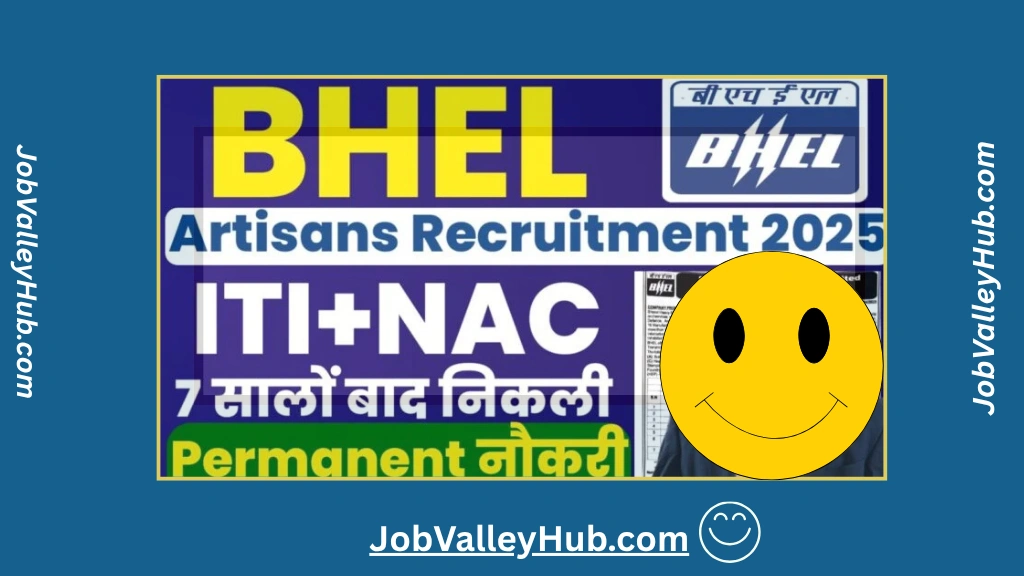 BHEL Artisans Recruitment 2025